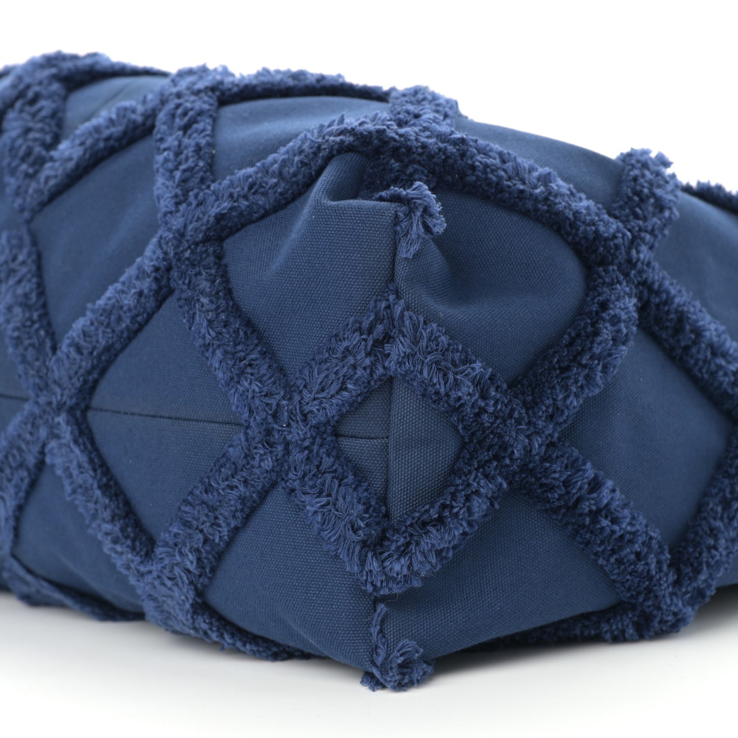 Cotton Canvas Large CC Embrace Hobo Navy