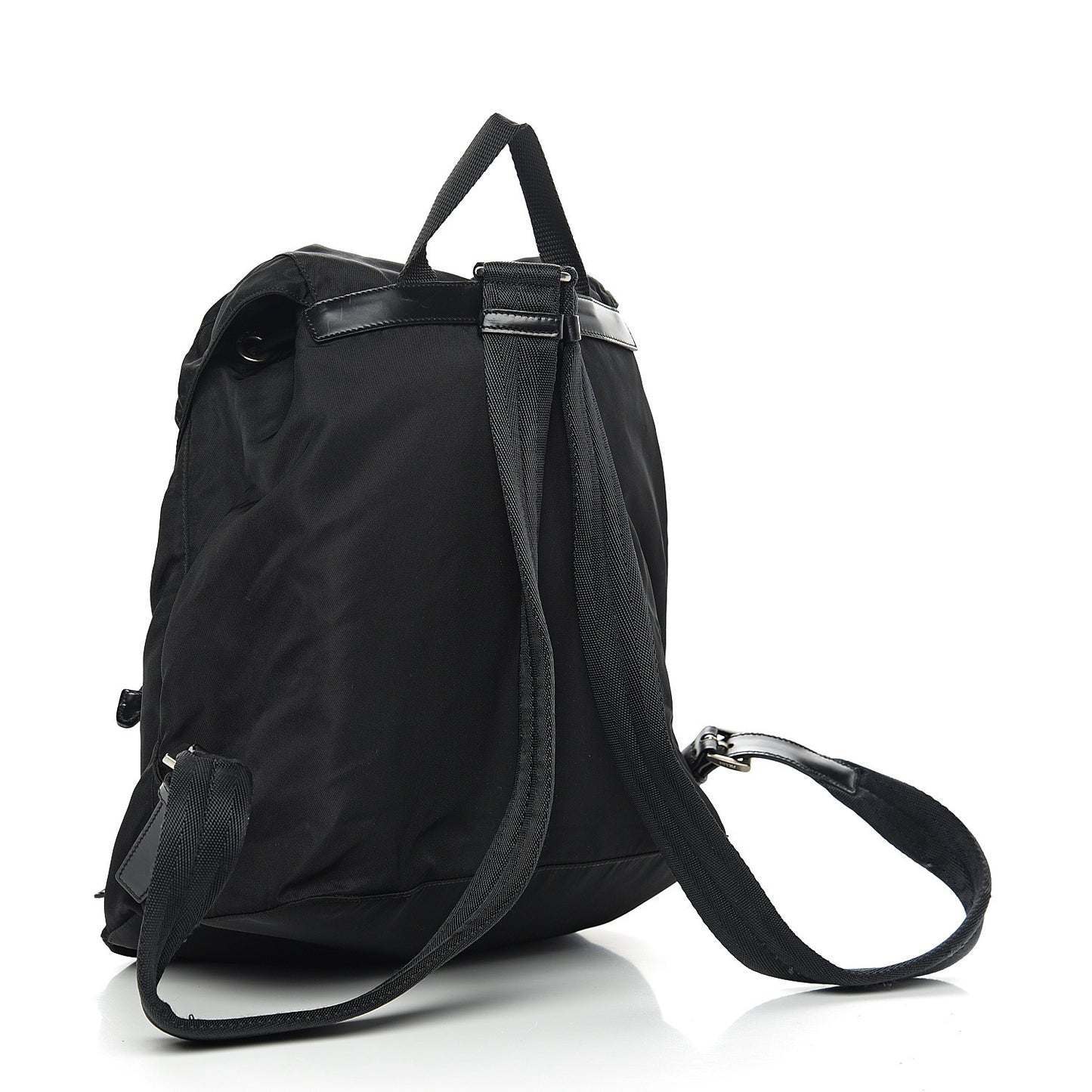 Nylon Vela Medium Backpack Black
