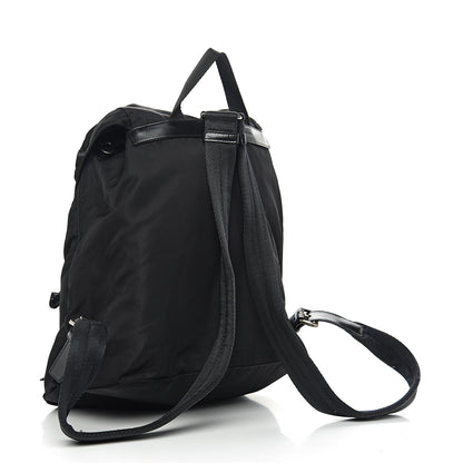 Prada Nylon Vela Medium Backpack Black 2 of 9