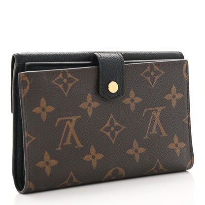 Louis Vuitton Monogram Pallas Compact Wallet Black 3 of 9