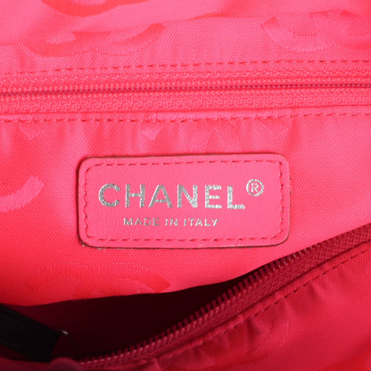 Chanel Calfskin Quilted Medium Cambon Tote Black White 6 of 7