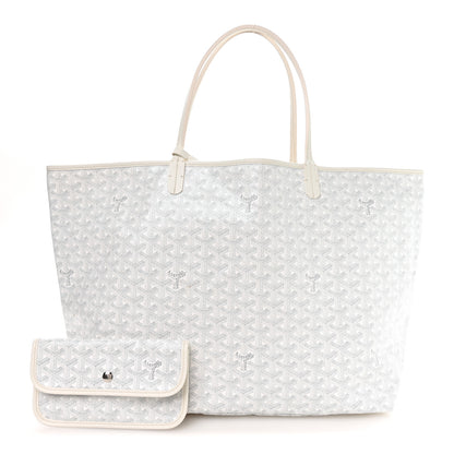 Goyard Goyardine Saint Louis GM White 3 of 12