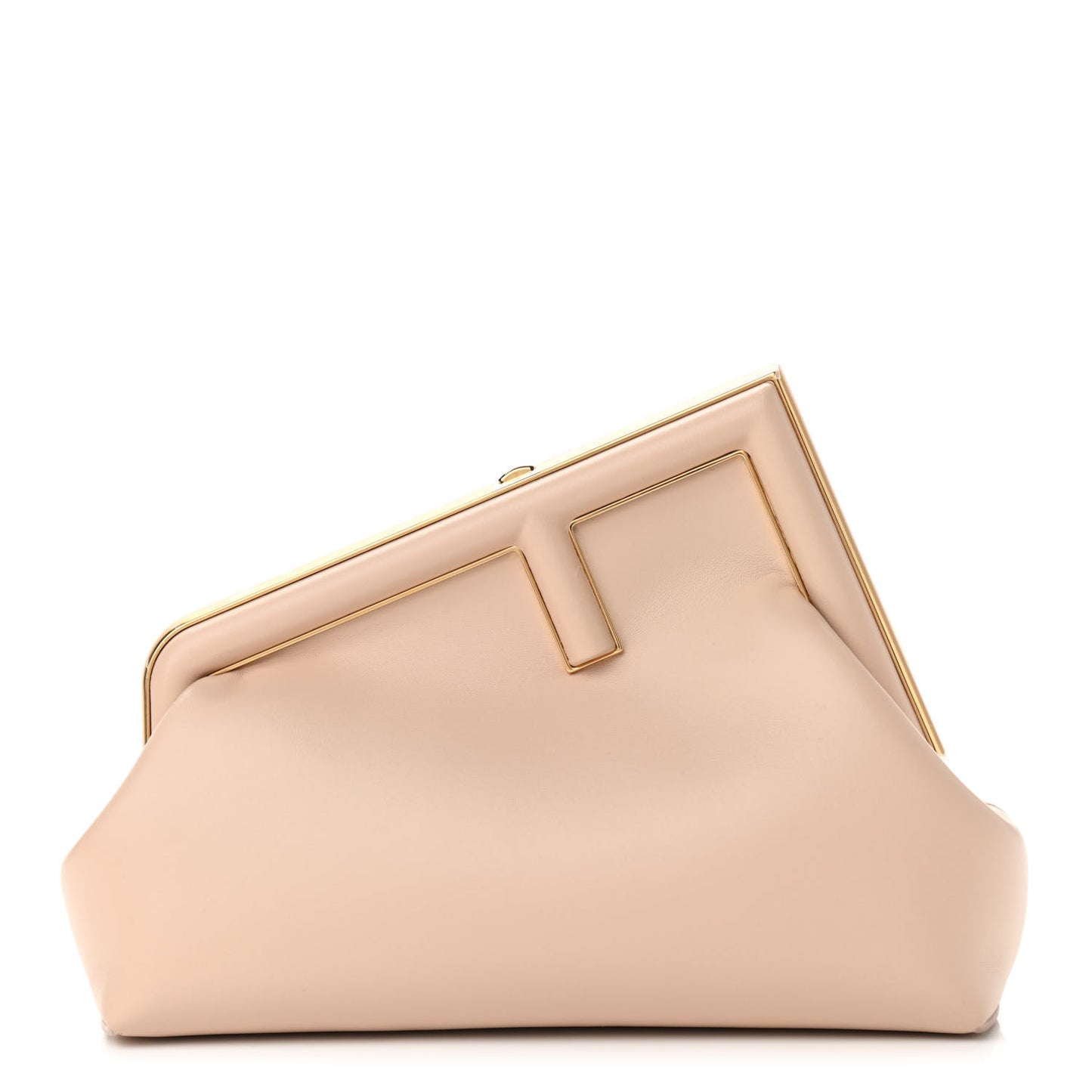 Shiny Nappa Small Fendi First Poudre
