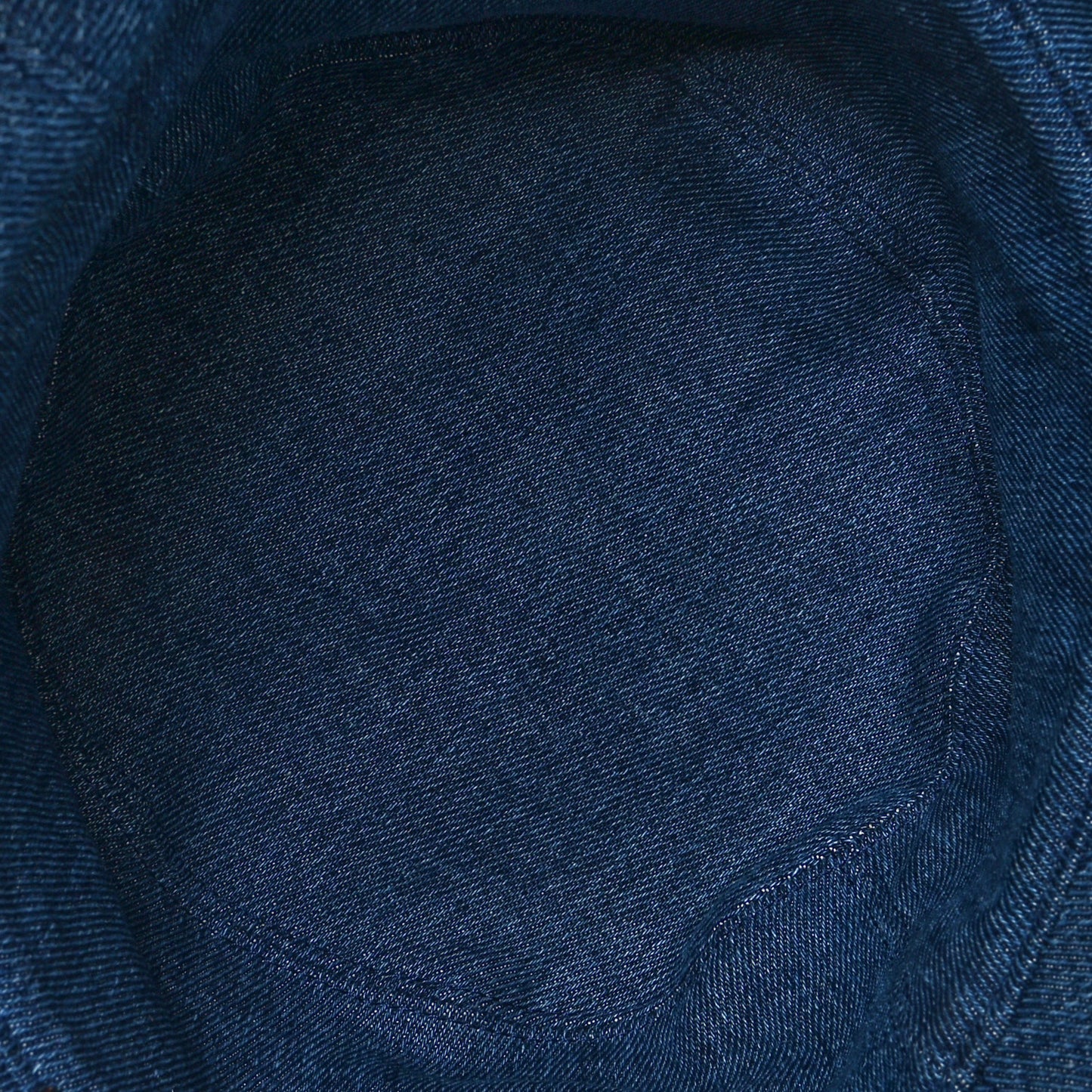 Monogram Denim Reversible Everyday Bucket Hat M Blue