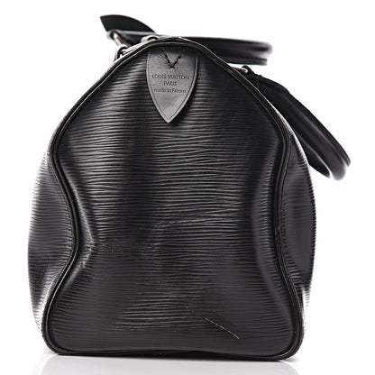 Louis Vuitton Epi Speedy 25 Black 14 of 16