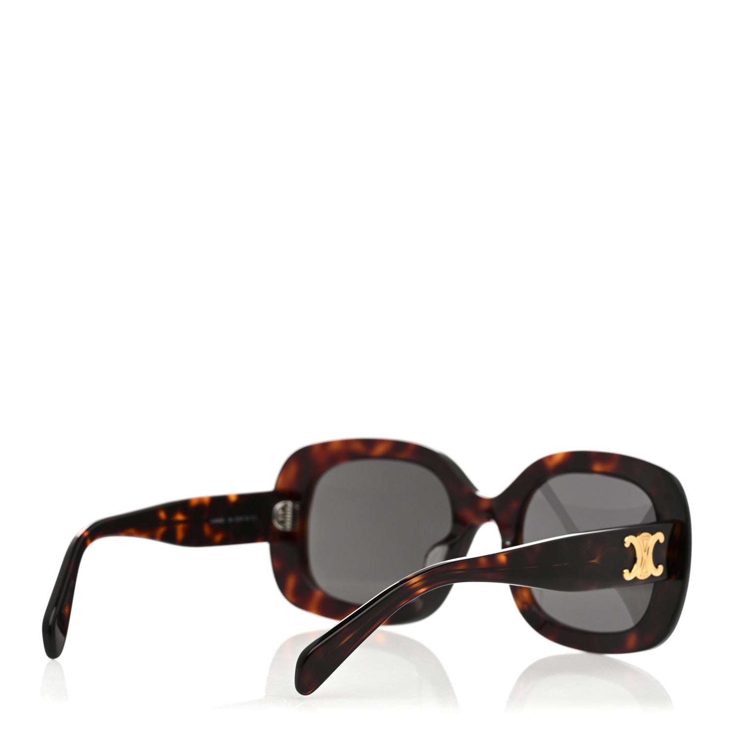 Celine Acetate Triomphe 01 Sunglasses CL40262U Tortoise 4 of 7