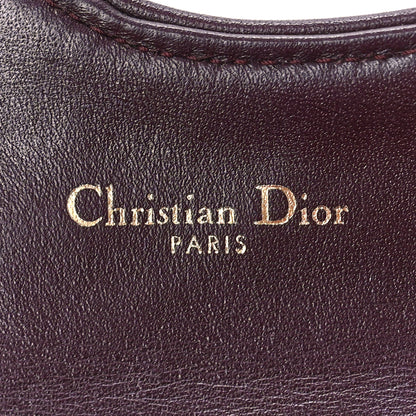 Christian Dior Oblique Saddle Card Holder Bordeaux 6 of 8