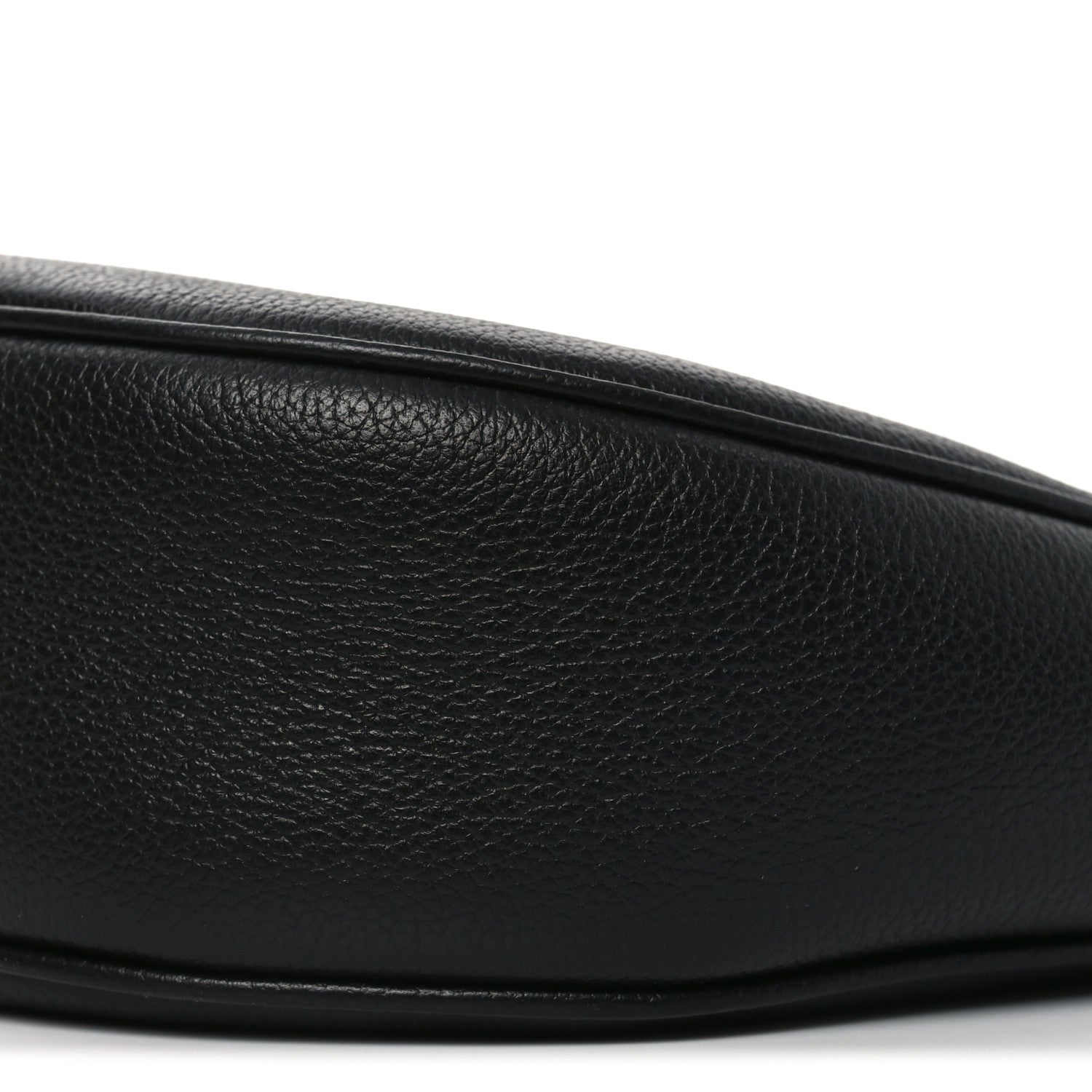 Celine Supple Calfskin Cuir Triomphe Small Heloise Shoulder Bag Black 11 of 11