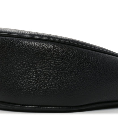 Celine Supple Calfskin Cuir Triomphe Small Heloise Shoulder Bag Black 11 of 11
