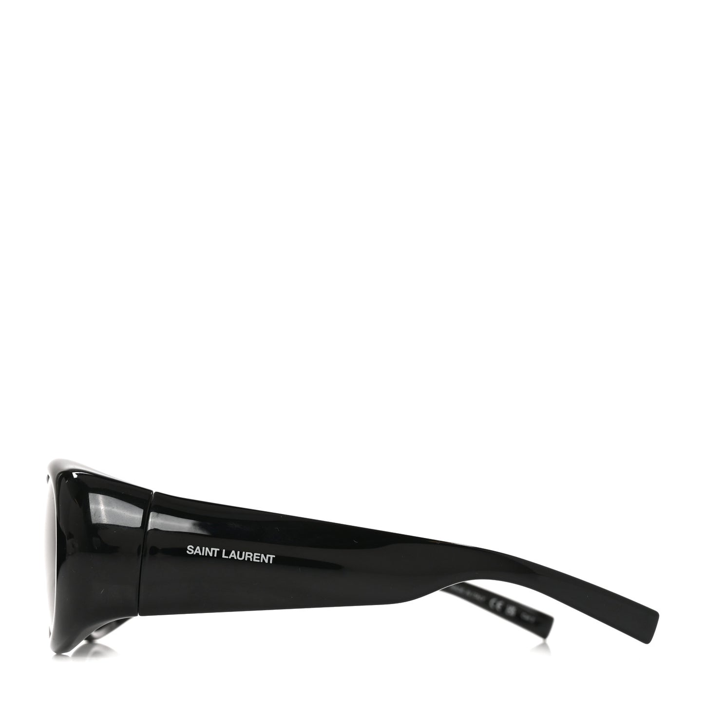Acetate Oval Sunglasses SL736 Black