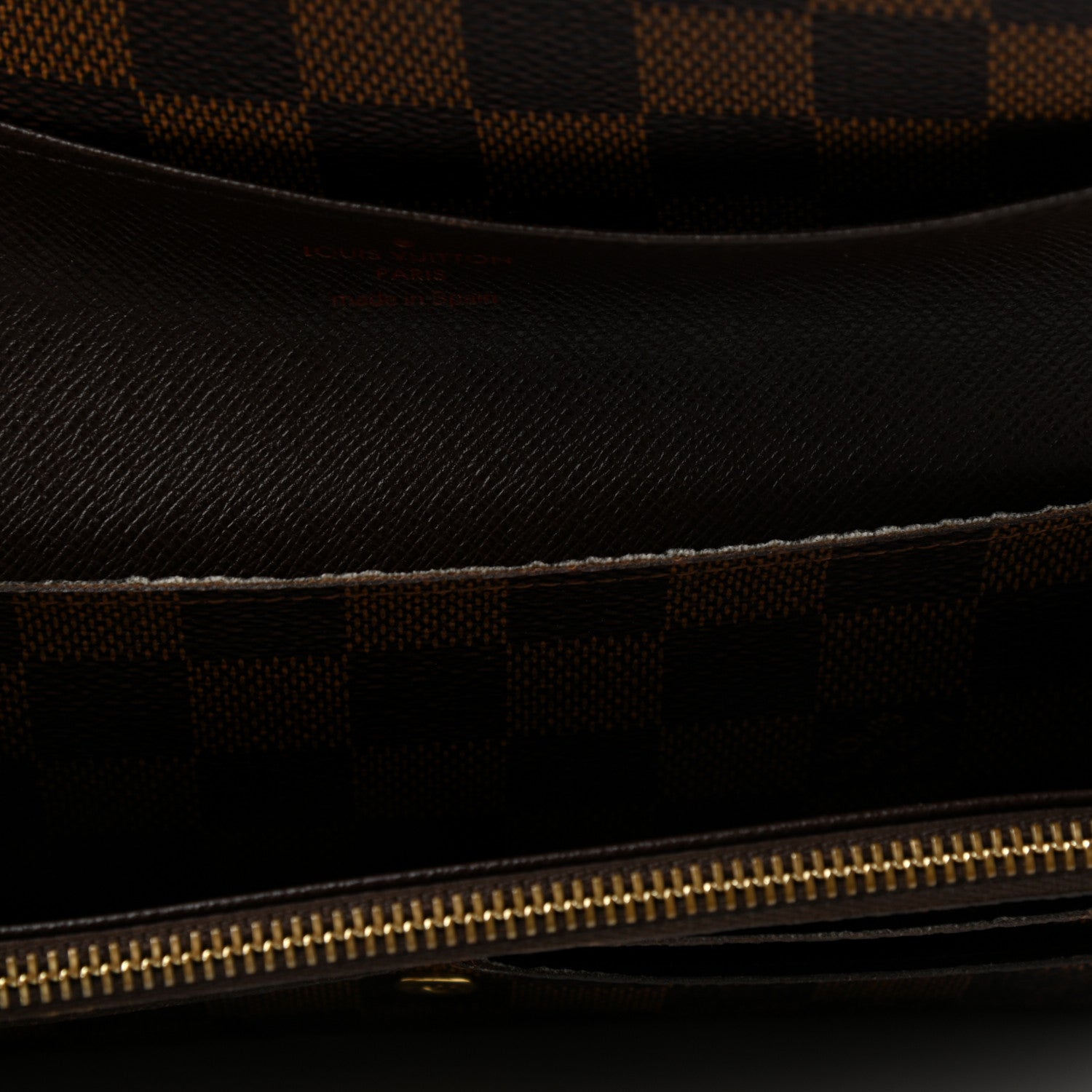 Louis Vuitton Damier Ebene Emilie Wallet 9 of 10