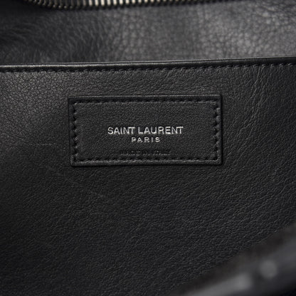 Saint Laurent Smooth Calfskin Small Monogram Cabas Black 4 of 11