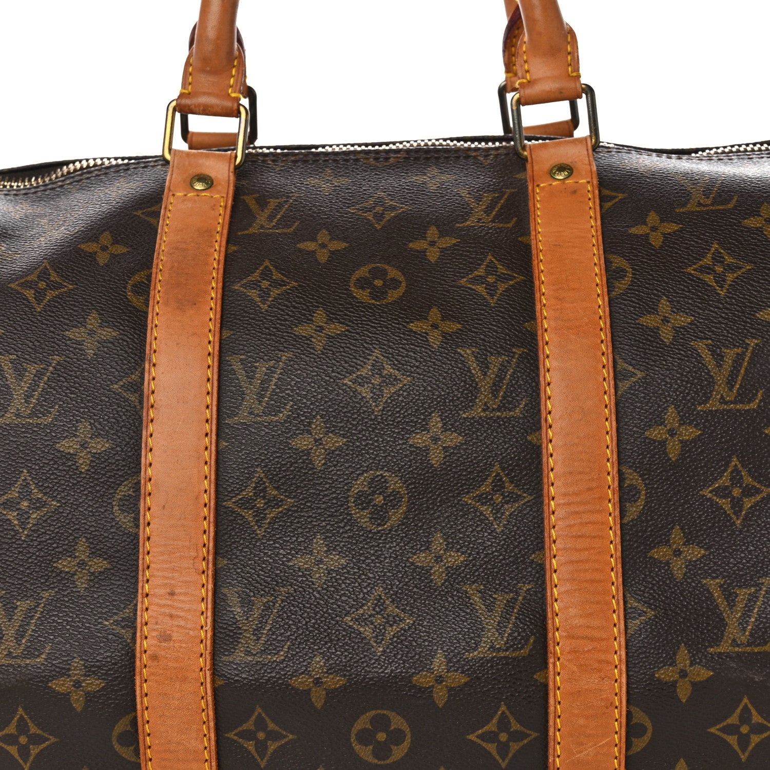 Louis Vuitton Monogram Keepall Bandouliere 50 7 of 21
