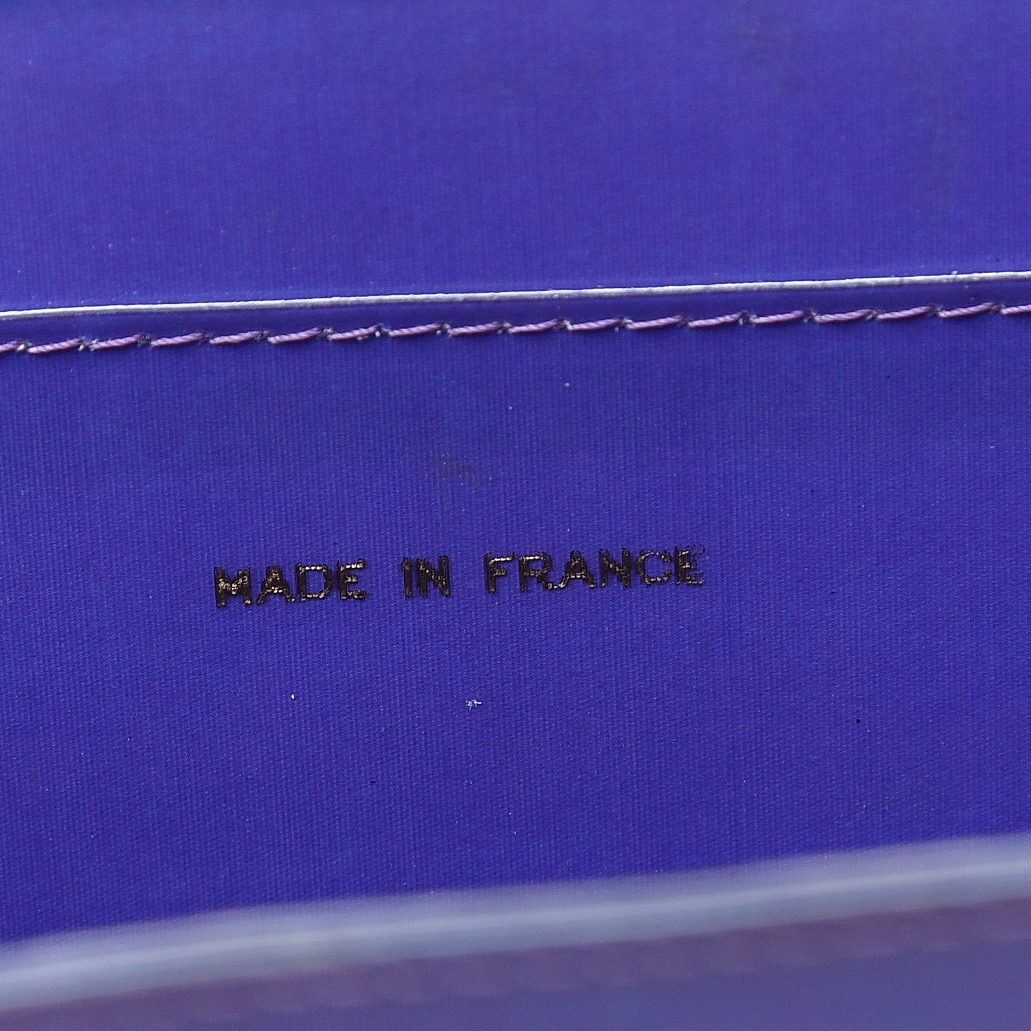Chanel Vinyl Hologram CC Shoulder Bag Purple 6 of 10