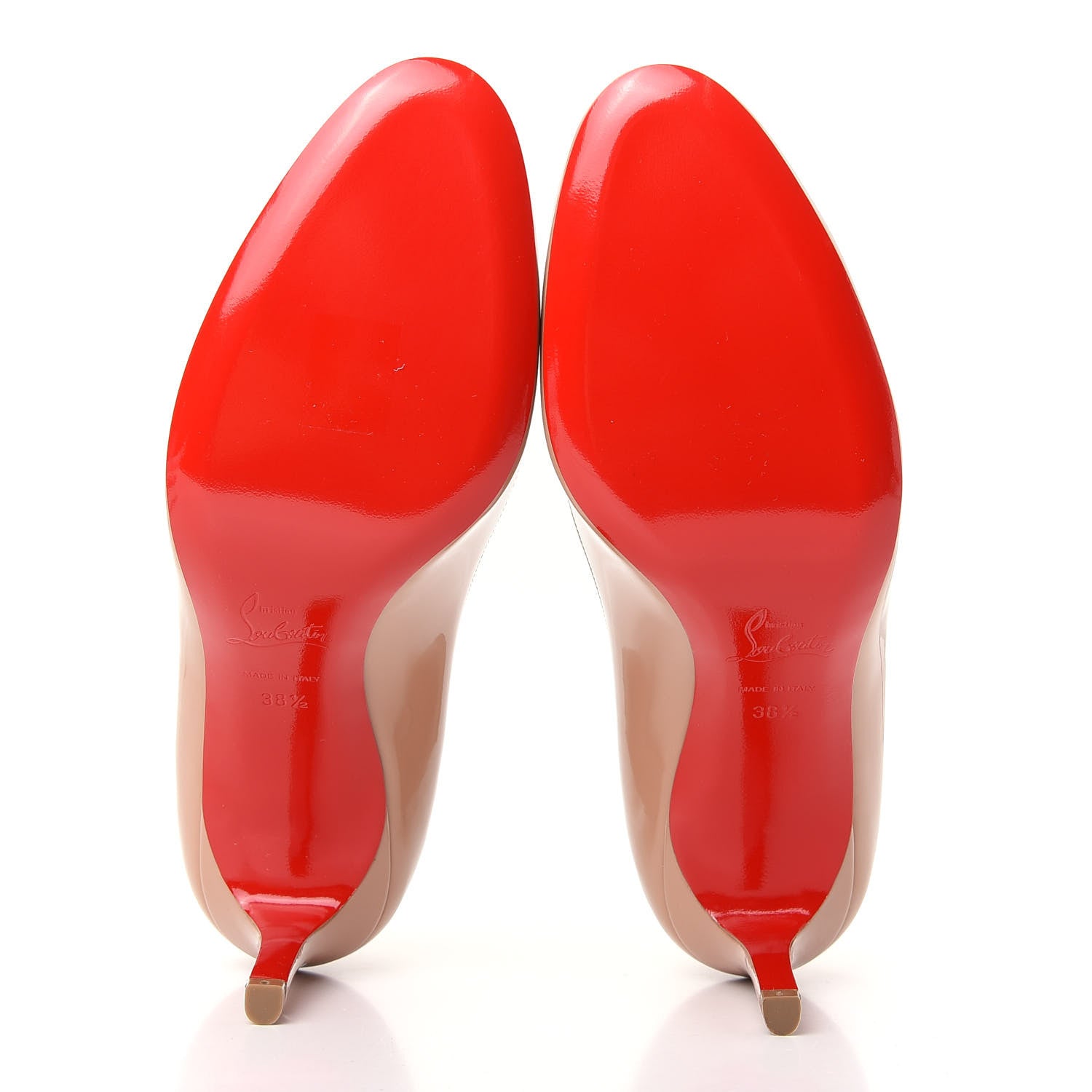 Christian Louboutin Patent Simple 70 Pumps 36.5 Nude 6 of 10