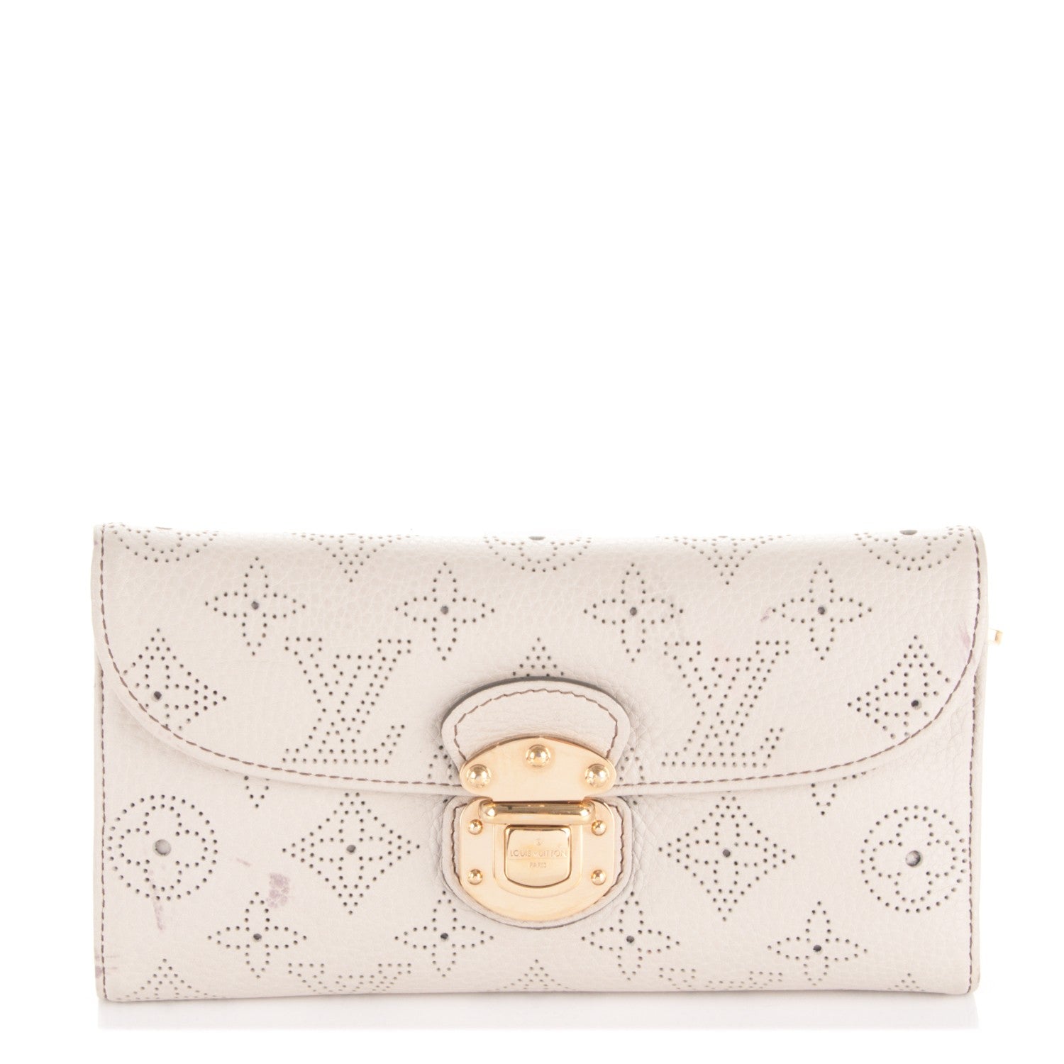 Louis Vuitton Mahina Amelia Wallet Ivory 1 of 7