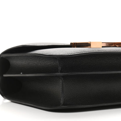 Hermes Epsom Constance 24 Black 10 of 11
