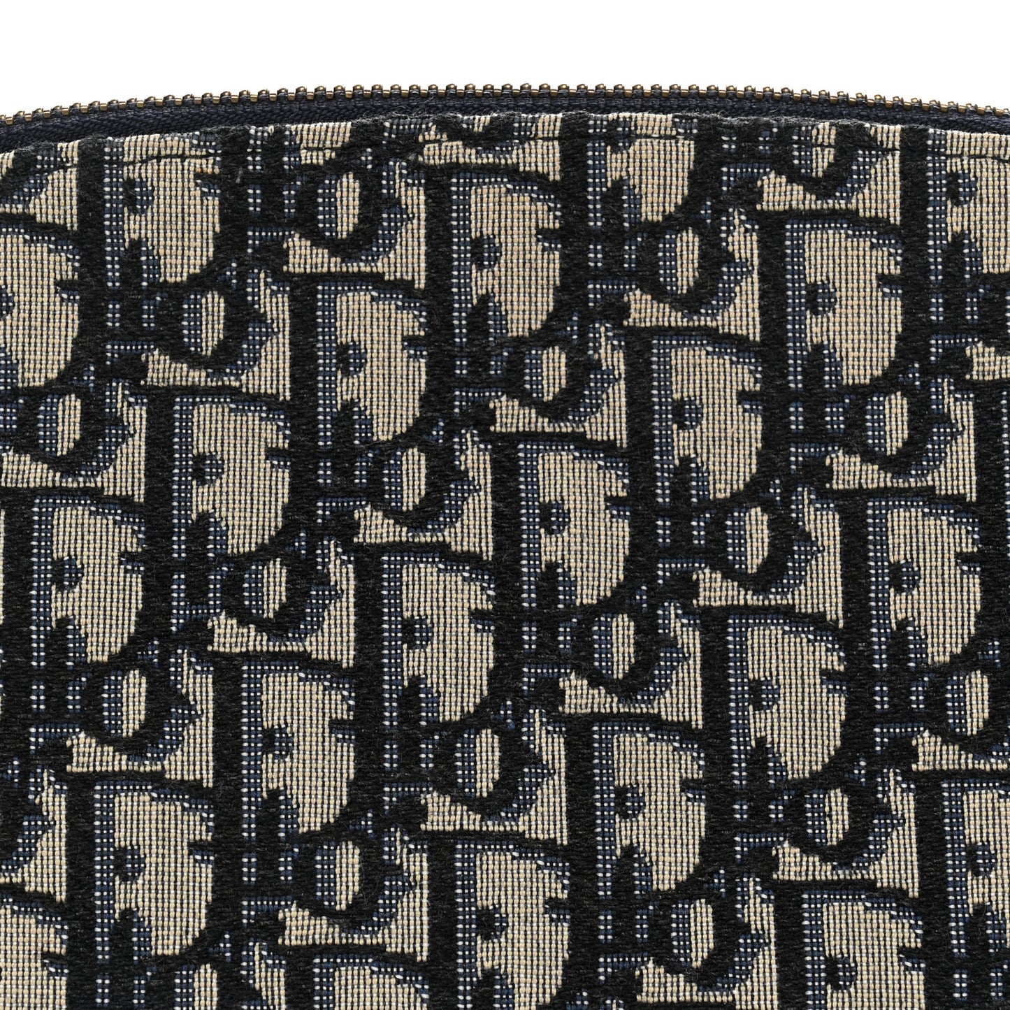 Oblique Large Beauty Pouch Bleu