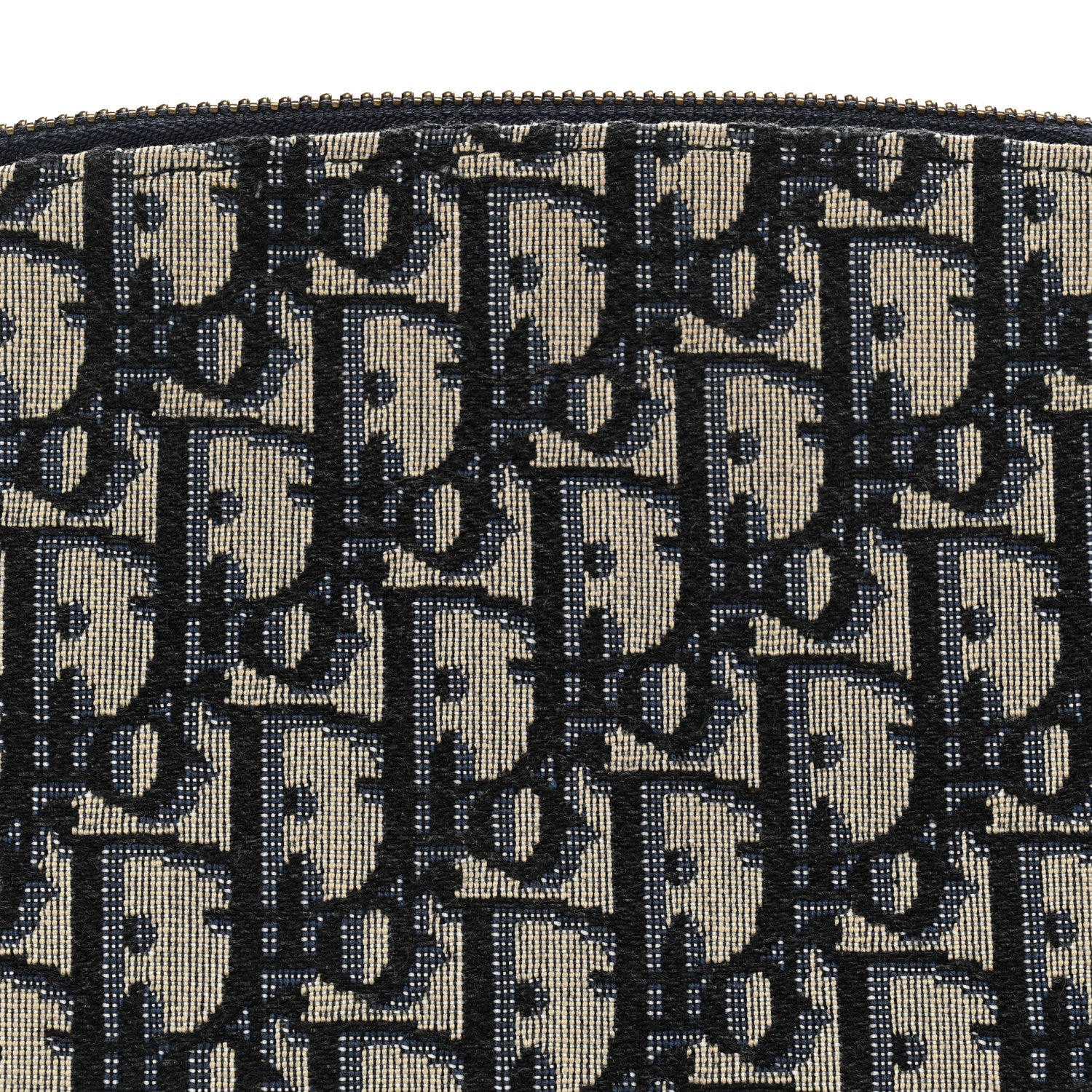 Christian Dior Oblique Large Beauty Pouch Bleu 7 of 8