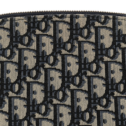 Christian Dior Oblique Large Beauty Pouch Bleu 7 of 8