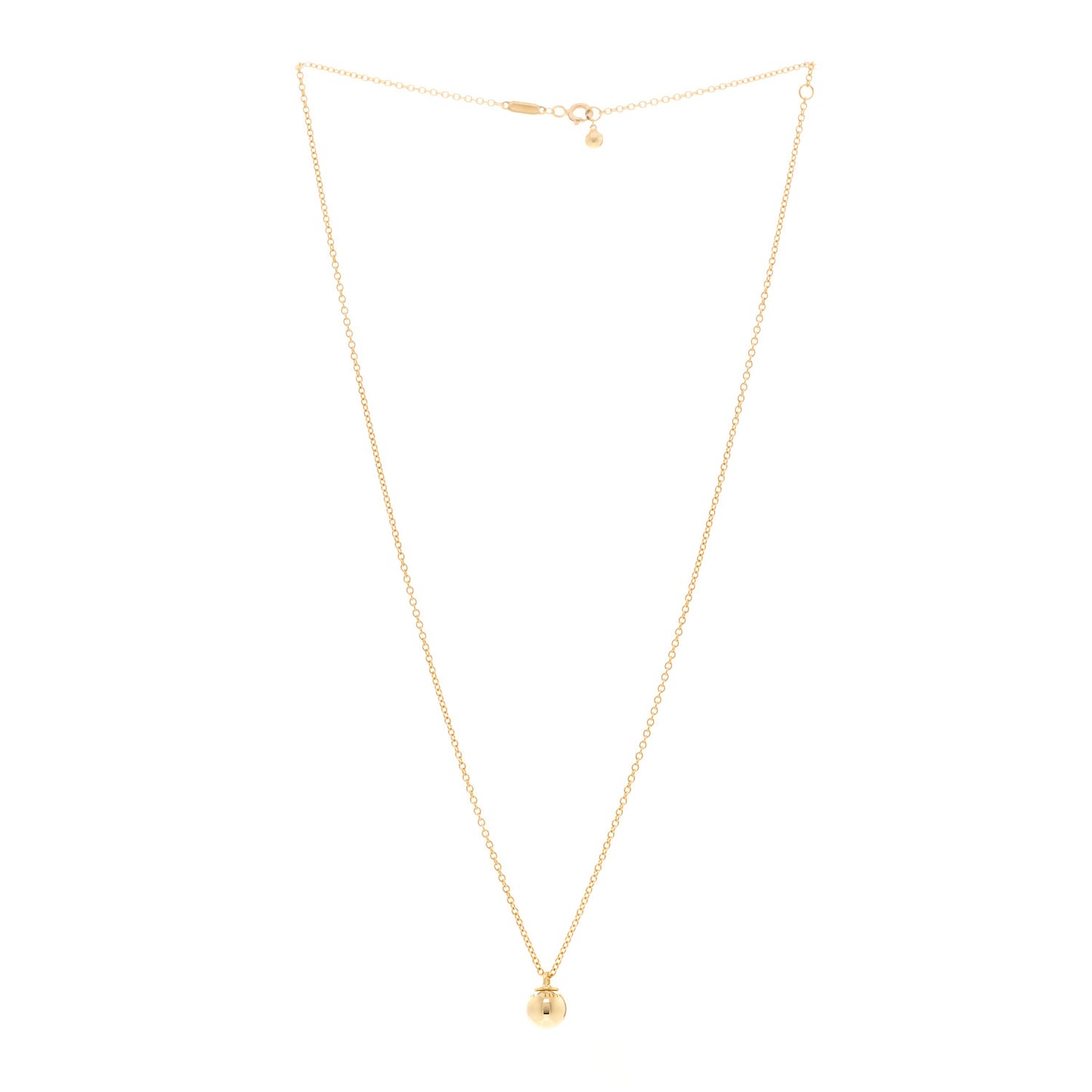 18K Yellow Gold 8mm HardWear Ball Pendant Necklace