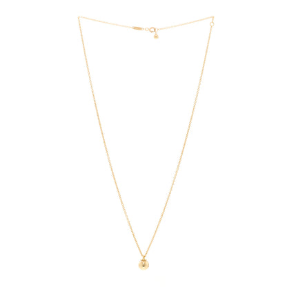 Tiffany 18K Yellow Gold 8mm HardWear Ball Pendant Necklace 3 of 4