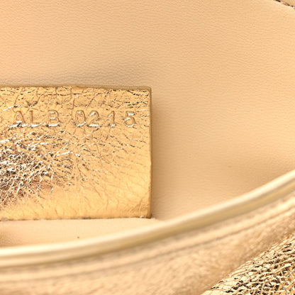 Givenchy Metallic Tumbled Calfskin Nano Voyou Bag Golden Sand 7 of 10