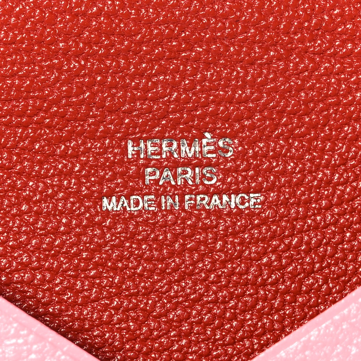 Chevre Mysore Verso Calvi Card Case Rose Ete Cuivre
