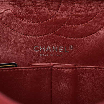 Chanel Aged Calfskin Quilted 2.55 Reissue 226 Flap Red 6 of 15
