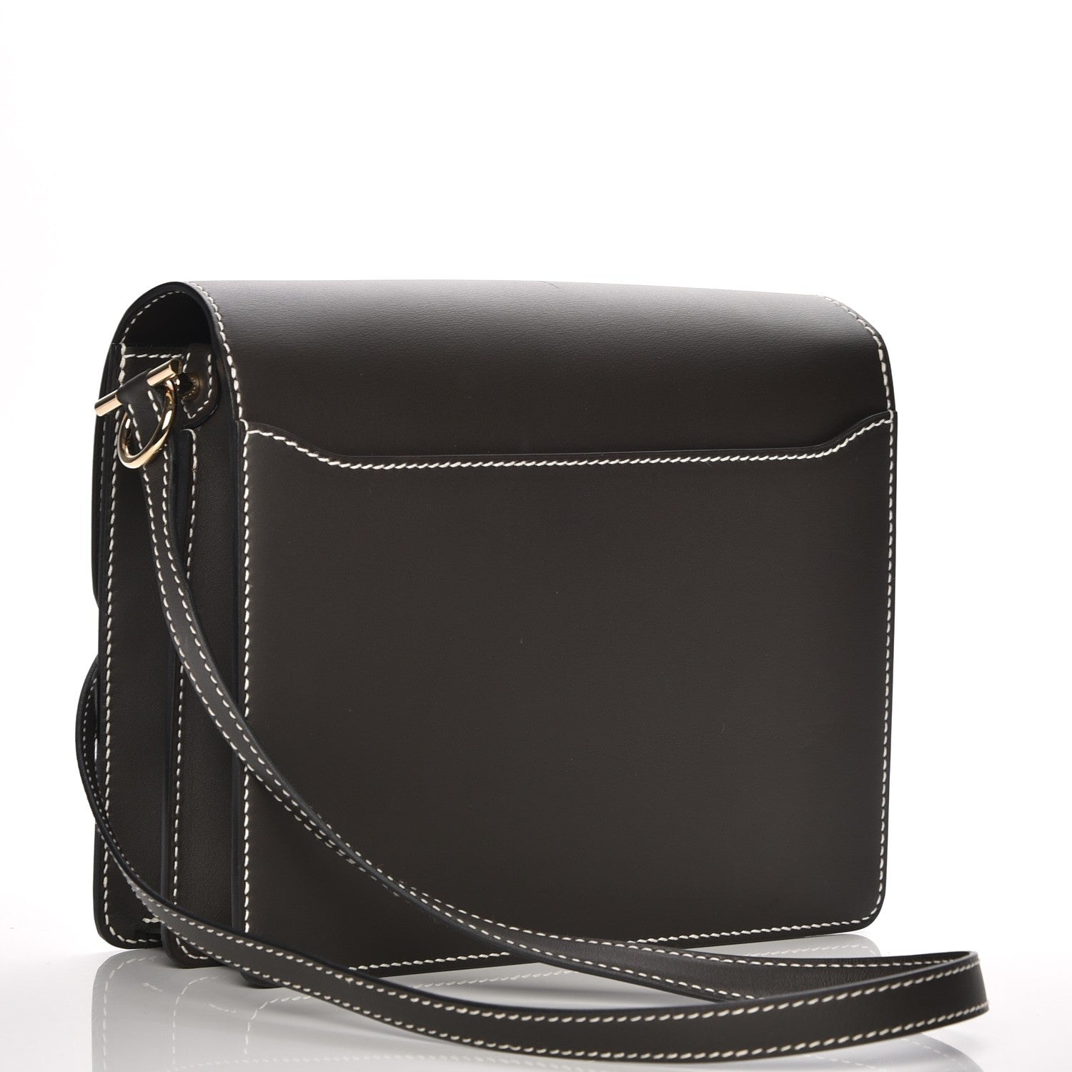 Hermes Veau Sombrero Sac Roulis 23 Fusain 3 of 13