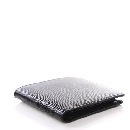 Louis Vuitton Epi Porte-Billets Cartes Credit Monnaie Wallet Black 3 of 6