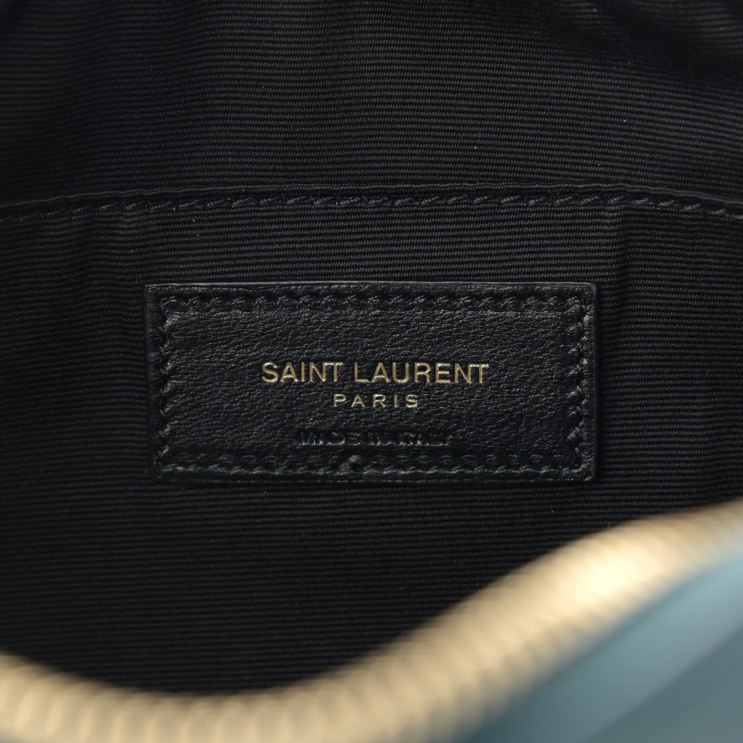 Calfskin Matelasse Monogram Lou Camera Bag Sea Turquoise