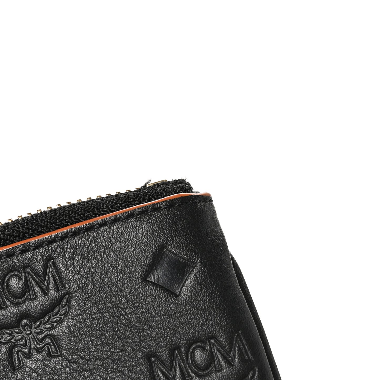 Calfskin Monogram Klara Crossbody Pouch Black