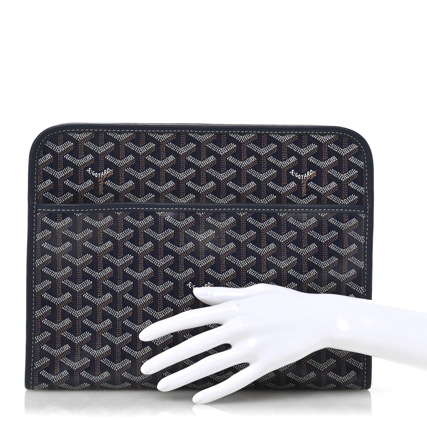 Goyardine Jouvence GM Toiletry Pouch Navy