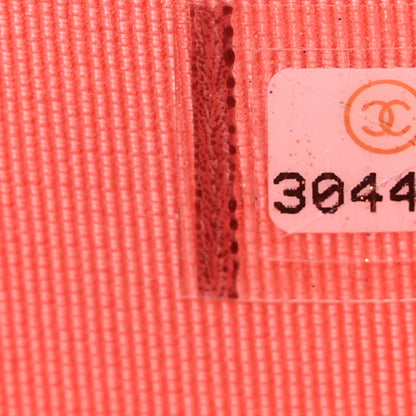 Chanel Caviar Quilted Mini Wallet On Chain WOC Coral 8 of 10