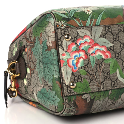 Gucci GG Supreme Monogram Tian Medium Boston Beige Multicolor New Acero 9 of 10