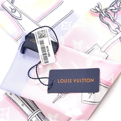 Louis Vuitton Silk Monogram Escale Confidential Bandeau Pink 4 of 4