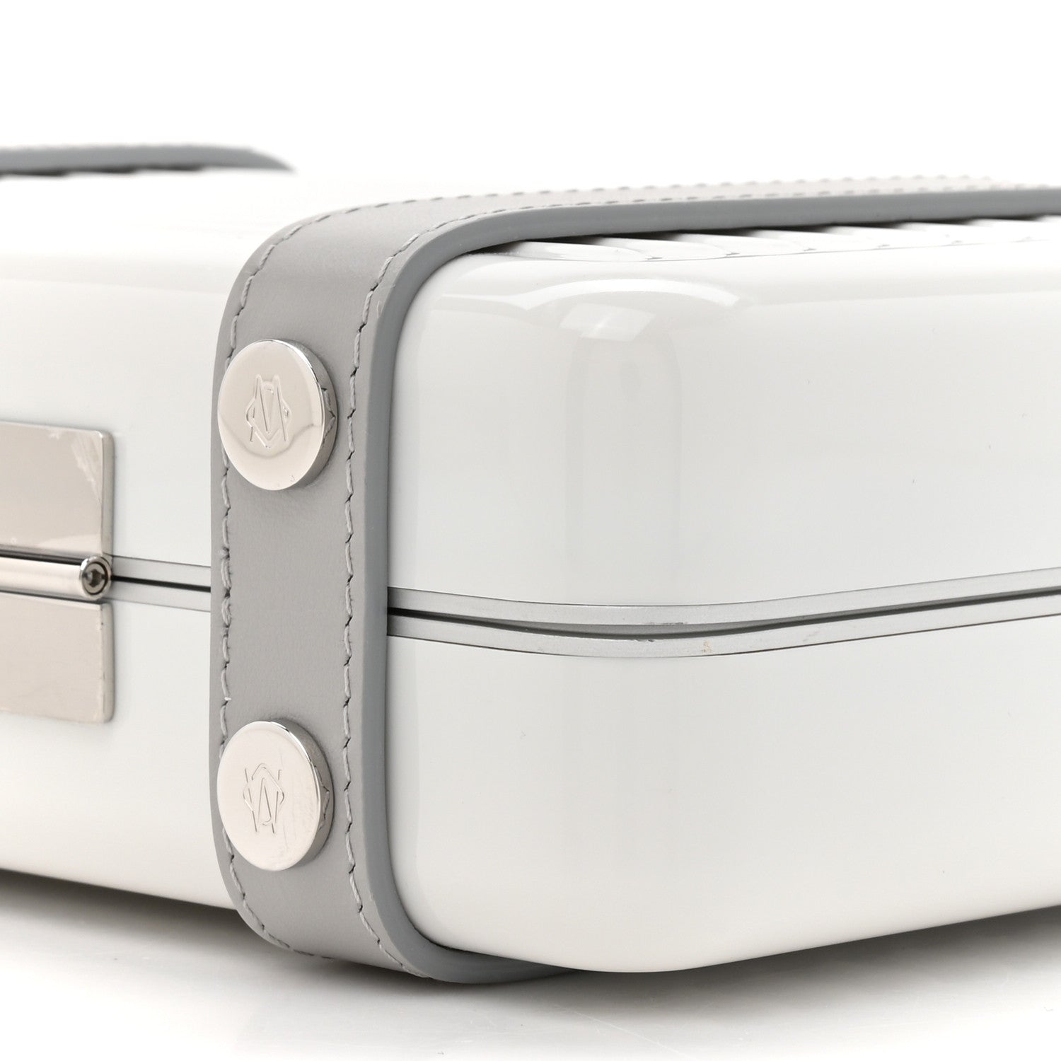 Rimowa Gloss Polycarbonate Personal Cross-Body Bag White Grey 9 of 11