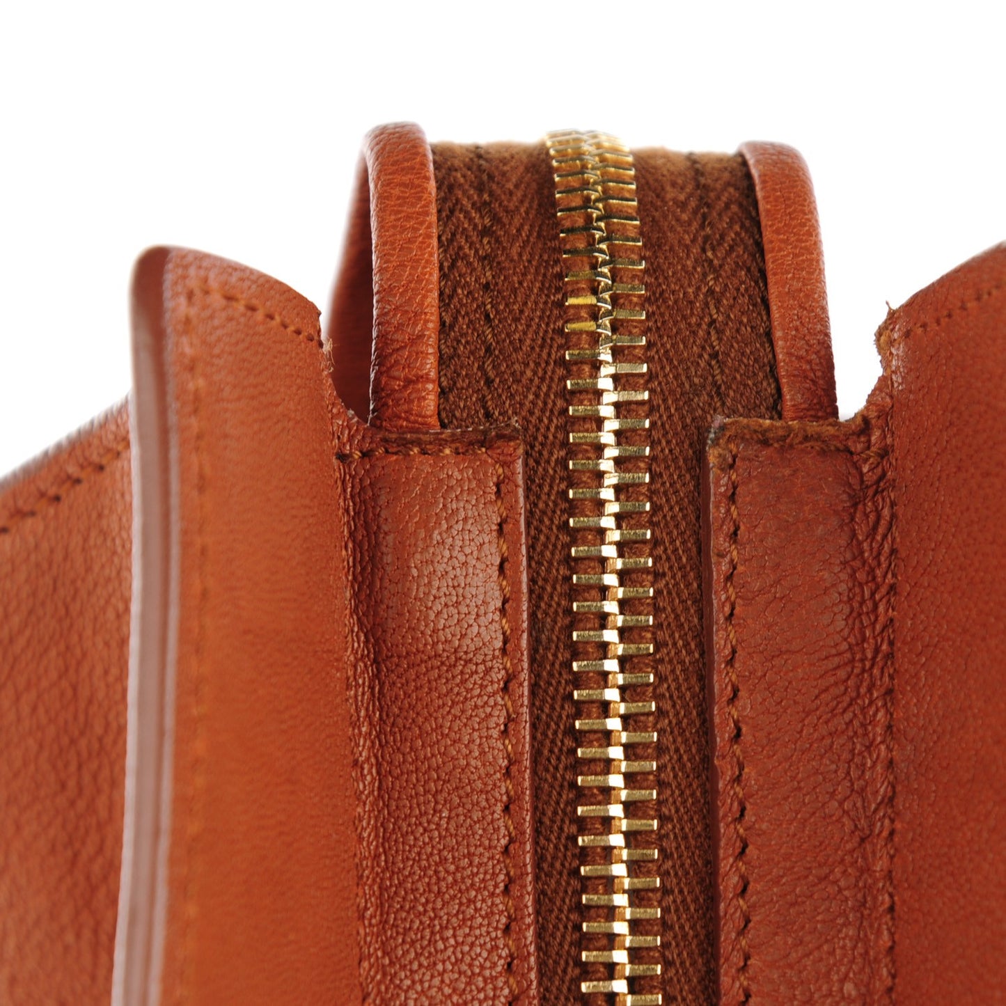Sheepskin Medium Cabas Chyc Whiskey