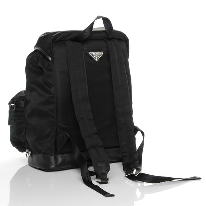 Prada Nylon Vela Single Buckle Backpack Black 3 of 6