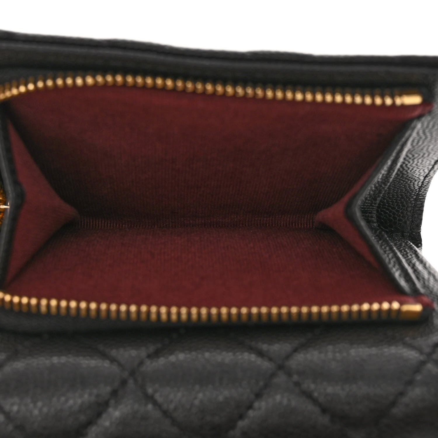 Chanel Caviar Quilted Clutch With Chain Bag Black 6 of 13