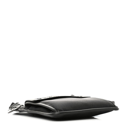 Bottega Veneta Nappa Intrecciato Nylon High Tech Crossbody Pouch Black 4 of 10