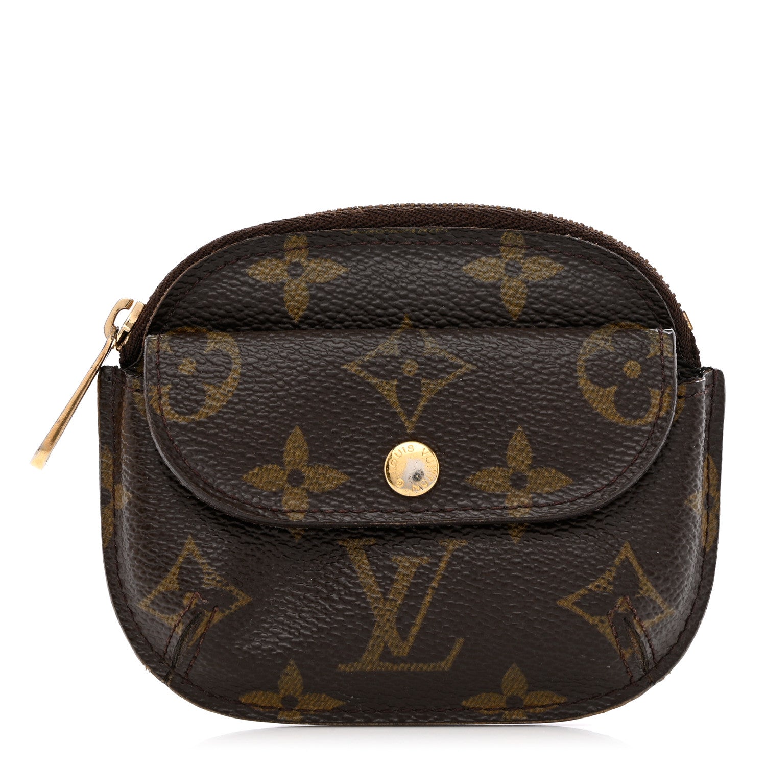 Louis Vuitton Monogram Schilling Coin Purse 1 of 11
