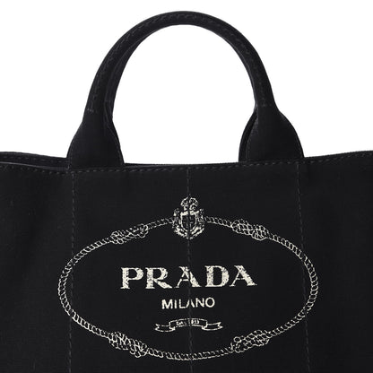 Prada Canapa Logo Tote Black 11 of 11