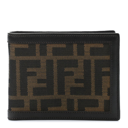 Fendi Zucca Bi-Fold Wallet Tobacco 1 of 10