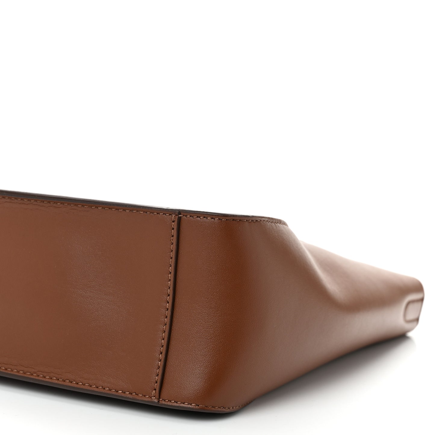 Eco Alter Nappa Perforated Logo Mini Crossbody Cinnamon