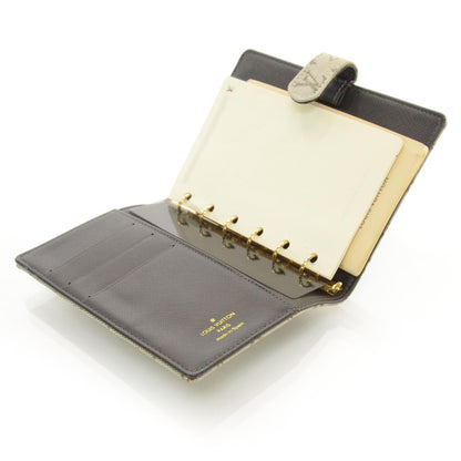 Louis Vuitton Mini Monogram Small Ring Agenda Light Kaki 5 of 7