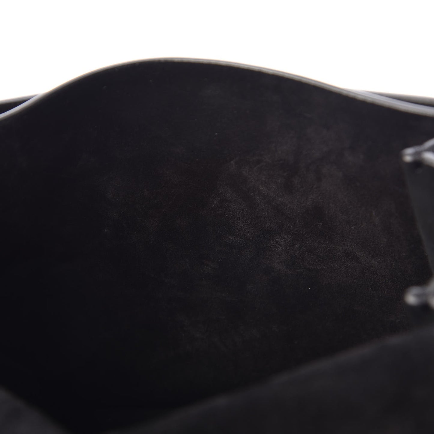 Craquele Calfskin Guitar Strap Rockstud Rolling Shoulder Flap Messenger Bag Black