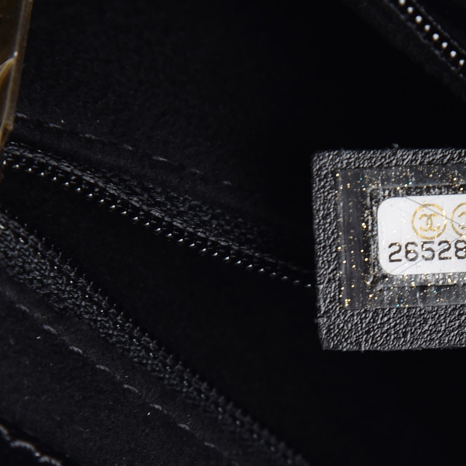 Chanel Caviar Small Studded Deauville Tote Black 8 of 8
