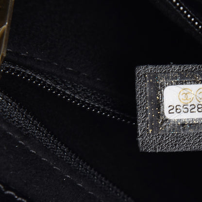 Chanel Caviar Small Studded Deauville Tote Black 8 of 8